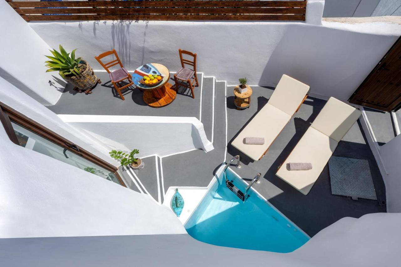 Aegean Mist Luxury Suites Megalochori  Eksteriør bilde